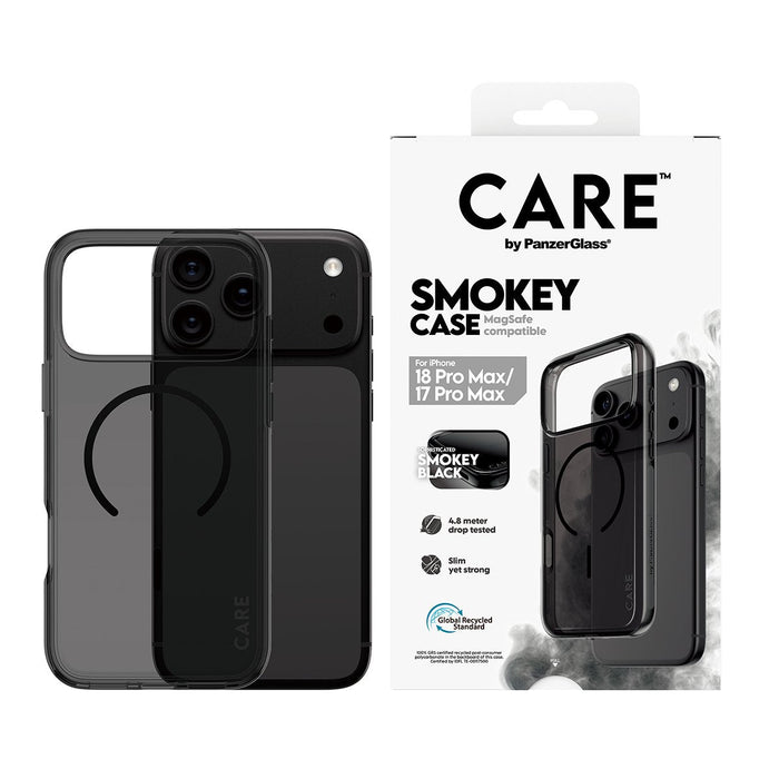 Panzerglass Care Smokey Case W. Negro Magsafe Iphone 18 Pro Max/ 17 Pro Max
