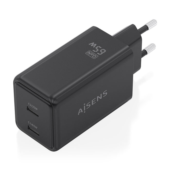 EAN 8435739904329 - AISENS ASCH-65W2P079-BK cargador de dispositivo móvil Cámara digital, Teléfono móvil, Portátil, Smartphon imagen 2