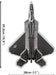EAN 5902251058555 - COBI Lockheed F-22 Raptor imagen 13