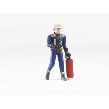 Hermano  Bombero Con Accesorios, Figura De Juguete