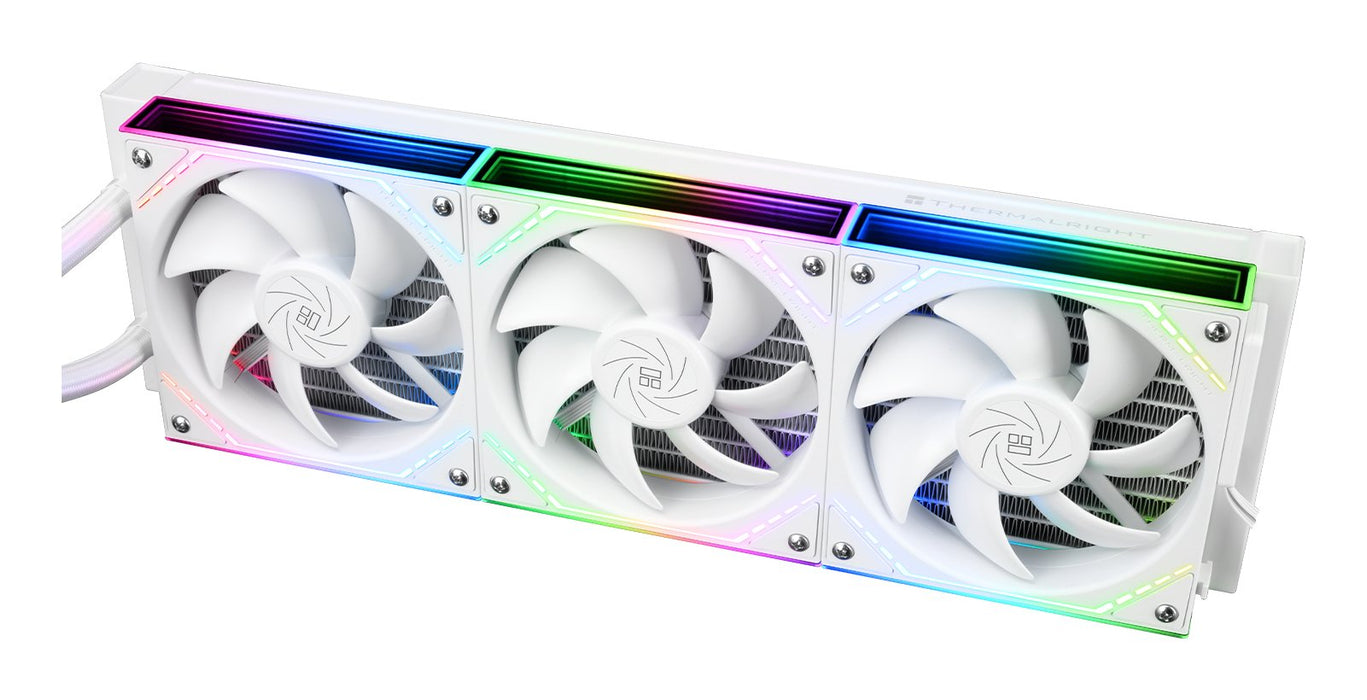 K Kit Watercooling Aio Thermalright Frozen Warframe Se V2 Rgb - 360mm (Blanc)