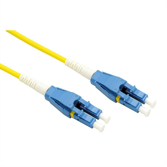Roline Lwl-Cable Duplex, Single Mode 9 125m Os2, Lc Lc, Gelb, 2 M