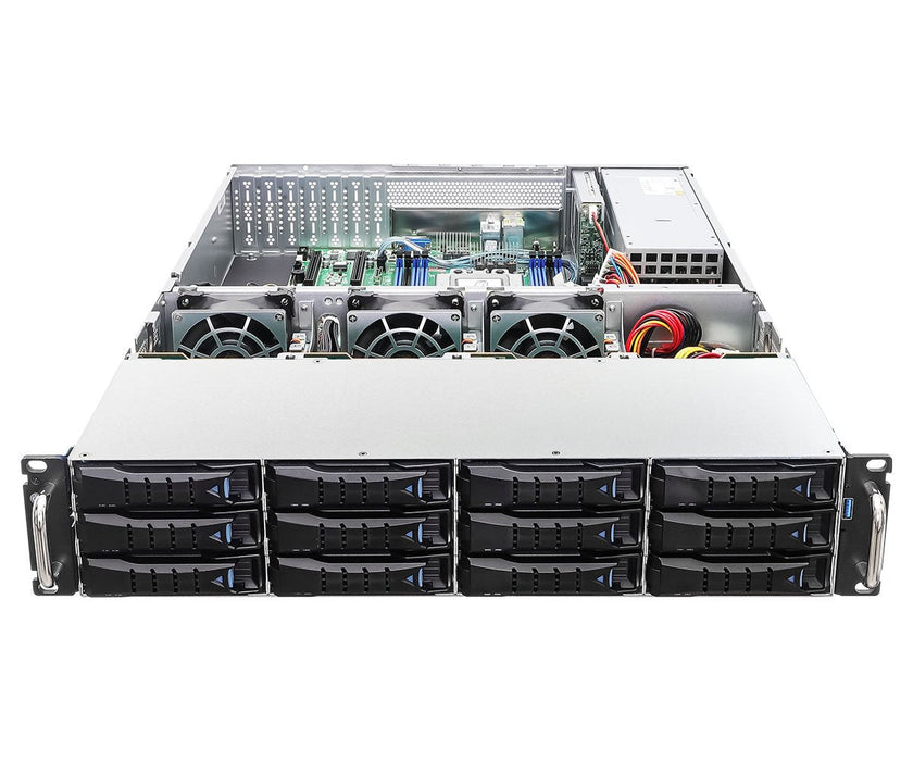 Asrock Barebone Server 2u Single Socket Sp6 2u12ls2-Siena