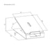 EAN 8435739904237 - AISENS SPK08U-427 soporte de altavoz Mesa, Escritorio Acero imagen 7