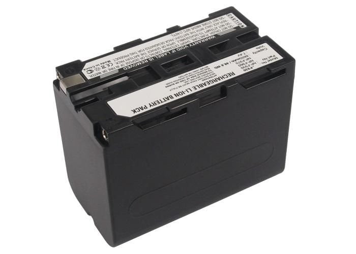 Camera Battery For Sony 48.84wh Li-Ion 7.4v 6600mah Mbxcam-Ba430