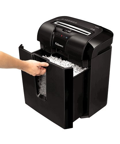Fellowes 63cb Destructora De Papel Manual Corte En Particulas - Destruye Hasta 10 Hojas - 19l
