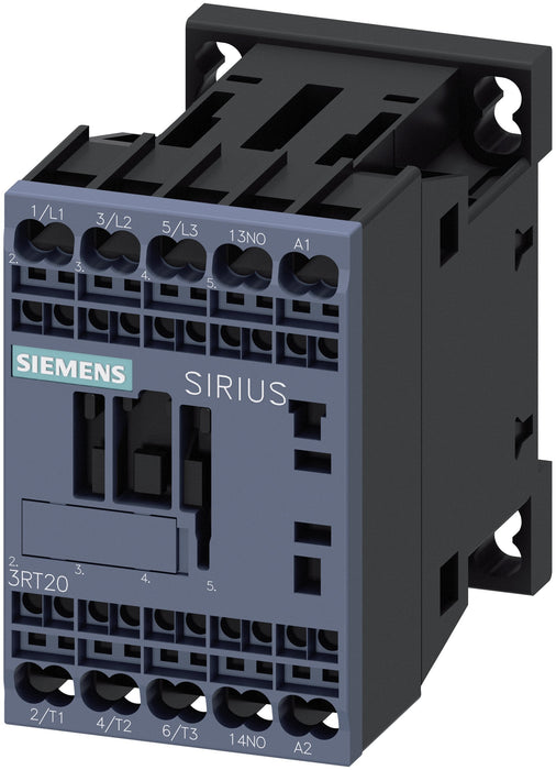 Siemens 3rt20162ap01 Schtz Ac-3 4kw 400v 1s 230vac 50 60hz 3p S00