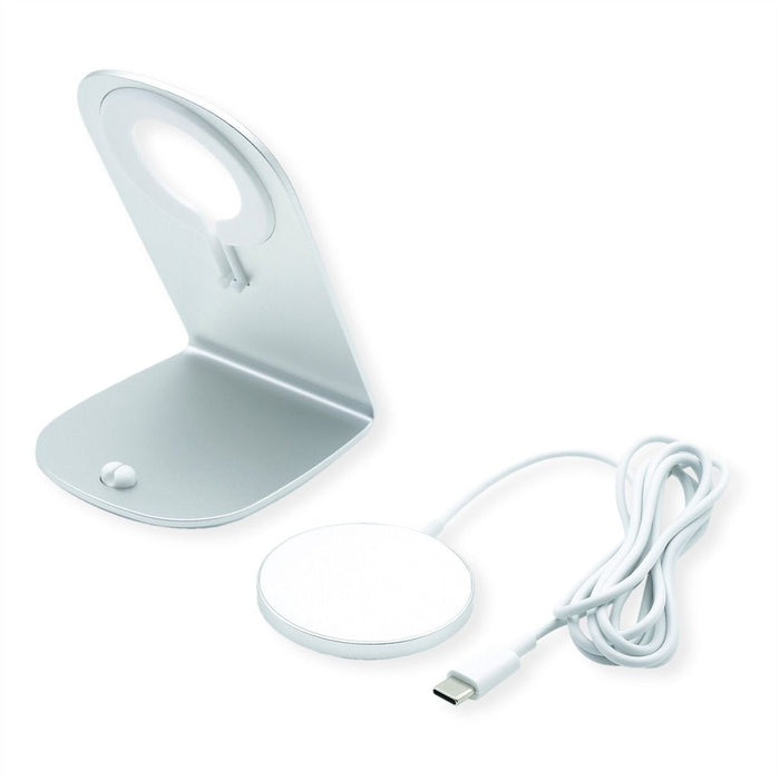 Roline Magnet-Induktions-Ladegert Mit Standfu Fr Mobilgerte, 15w