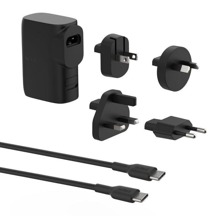 EAN 0745883864973 - Belkin BPZ003bt1MBK-B6 Universal Negro Corriente alterna Carga rápida Interior imagen 1