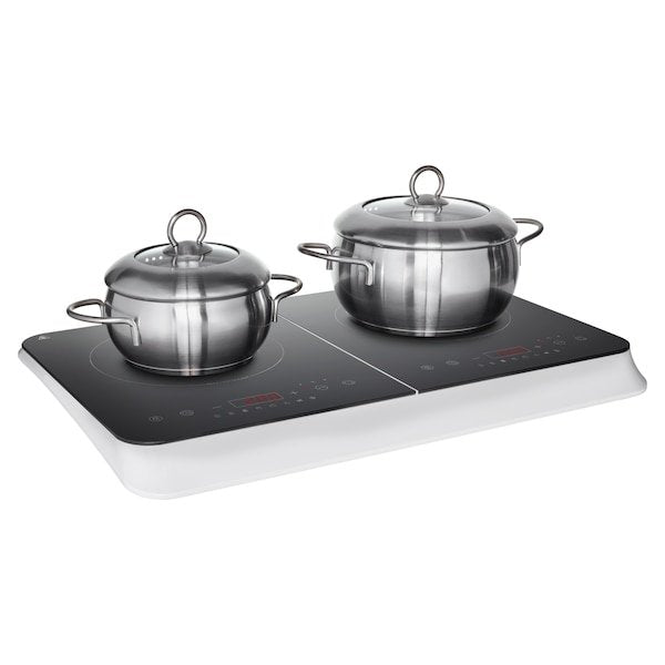 Medion Life Doppel-Induktionskochplatte Md18493 (Negro, 3.500 Watt, 2x Ø 20cm) 50079022