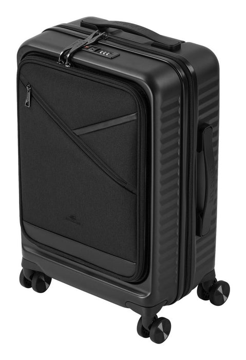 EAN 4260709015224 - Rivacase Clark Tranvía Armazón duro Negro 28 L Aluminio, Policarbonato (PC), Poliéster imagen 4