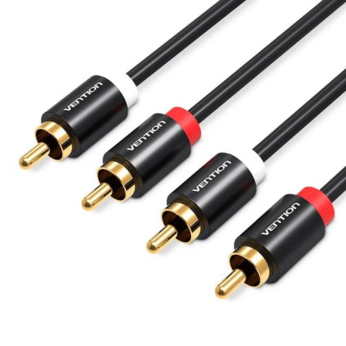 EAN 6922794740921 - Vention VAB-R06-B300 cable de audio 3 m RCA Negro imagen 1