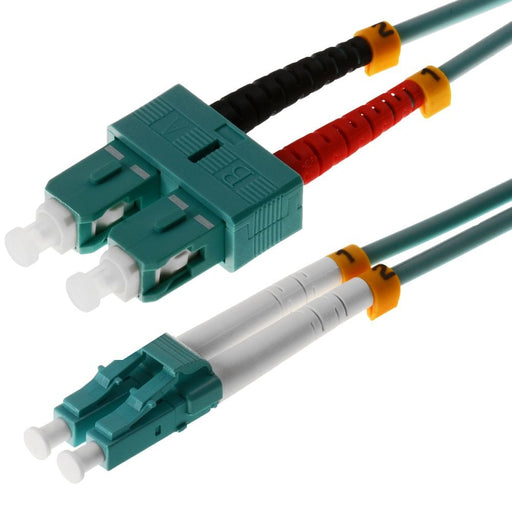 EAN 4005938157457 - Helos 7.5m OM3 LC/SC Cable de fibra óptica e InfiniBand 7,5 m Turquesa imagen 1