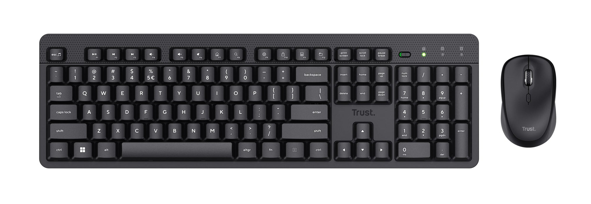 EAN 8713439250183 - Trust Ody II teclado Ratón incluido Universal RF inalámbrico QWERTY Inglés de EE. UU. Negro imagen 4