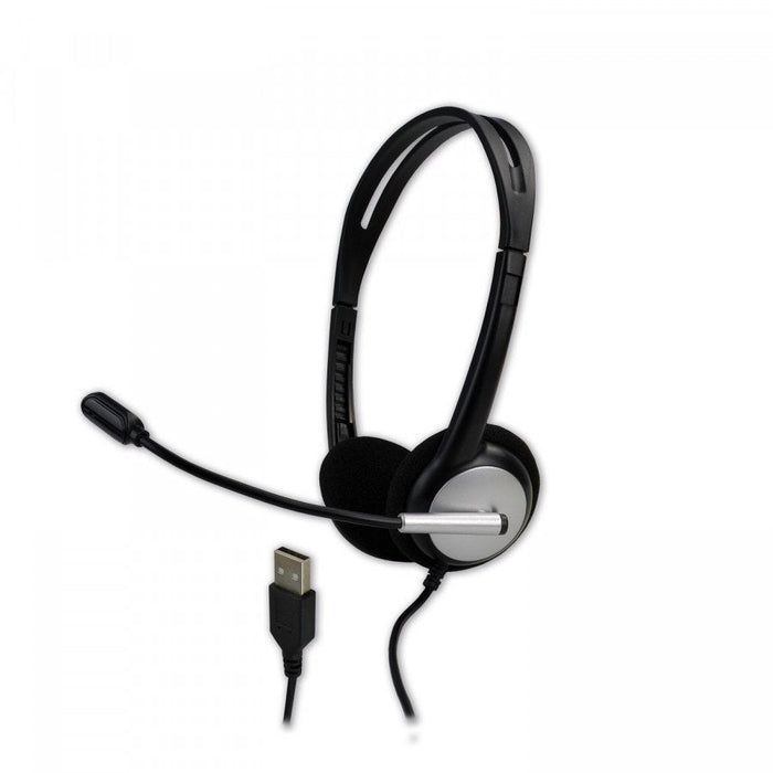 Mcl Mk1a99bzcsqmusbab - Auriculares Con Cable Anti-Ruido Con Micro - Usb