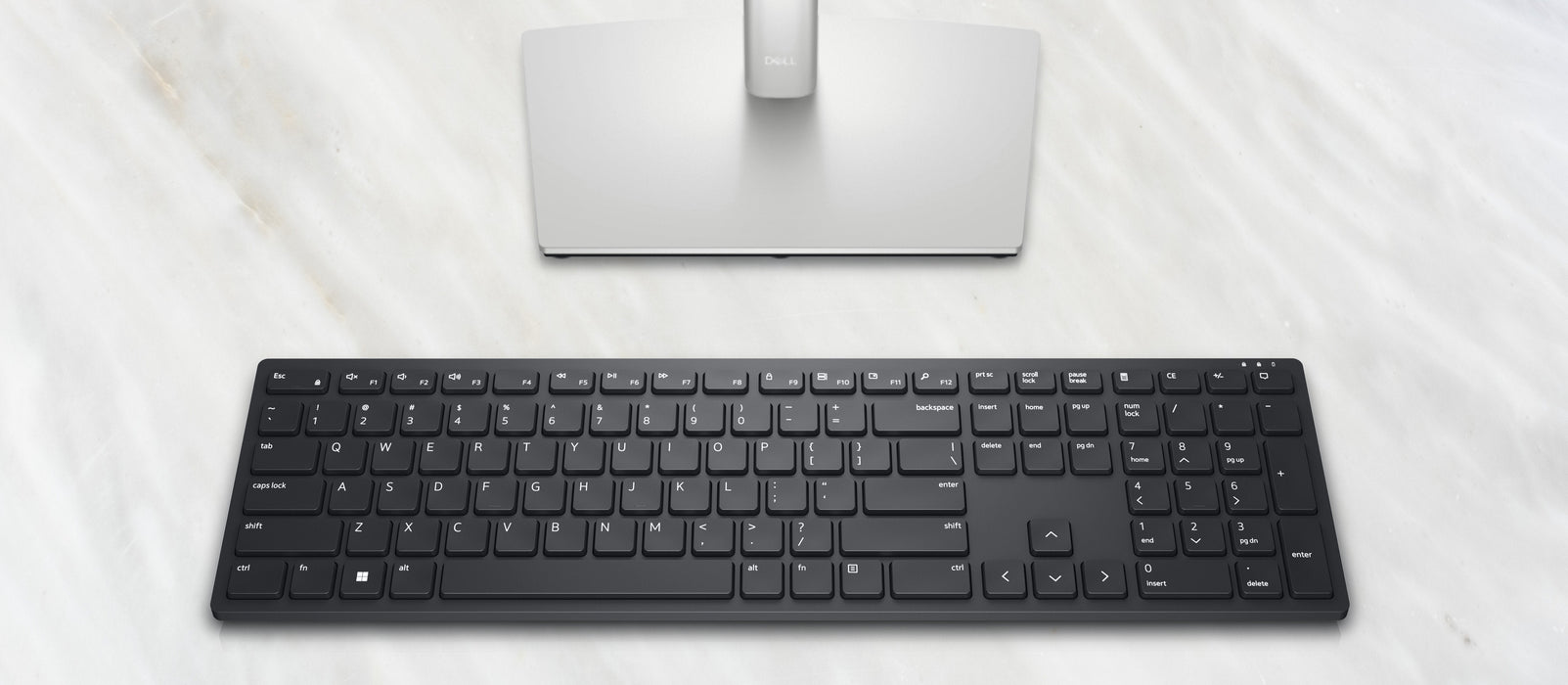 Teclado Francés Dell Kb500 Rf Inalámbrico Azerty Negro