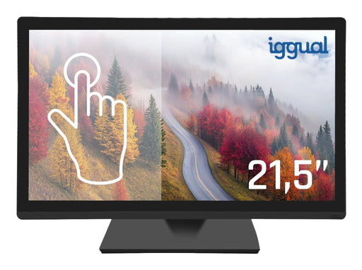 EAN 8435364319840 - iggual MTL21CP monitor POS 54,6 cm (21.5") 1920 x 1080 Pixeles Full HD Pantalla táctil imagen 2