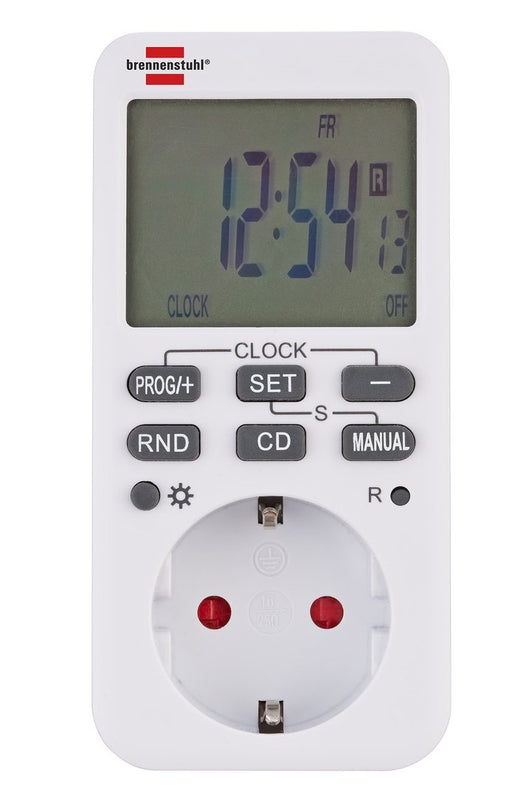 EAN 4007123665303 - Brennenstuhl 1506320 contador eléctrico Blanco Programador eléctrico semanal imagen 2
