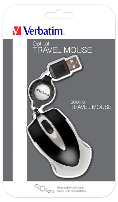 EAN 0023942490203 - Verbatim Go Mini ratón Oficina Ambidextro USB tipo A 1000 DPI imagen 1
