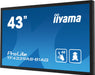 EAN 4948570123872 - iiyama TF4339AS-B1AG pantalla para PC 108 cm (42.5") 3840 x 2160 Pixeles 4K Ultra HD LED Pantalla táctil  imagen 7