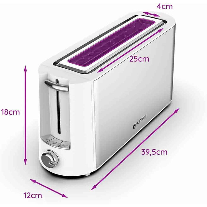 EAN 8426156017471 - Grunkel TS-MAXISTEEL tostadora 6 1 rebanada(s) 1000 W Acero inoxidable imagen 6