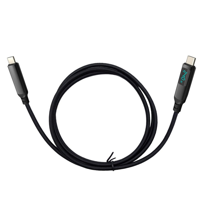 I-Tec Thunderbolt 4 Usb4 Class Pro Cable 240w With Lcd 40 Gbps 150 Cm