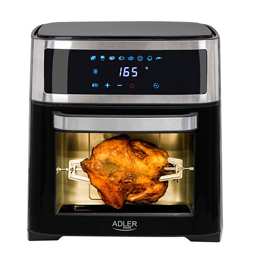 EAN 5903887803168 - Adler AD 6309 freidora Sencillo 13 L Independiente 2500 W Freidora de aire caliente Negro, Plata imagen 1