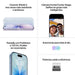 EAN 0195950644104 - Apple iPhone 17 16 cm (6.3") SIM doble iOS 26 5G USB Tipo C 256 GB Lavanda imagen 6