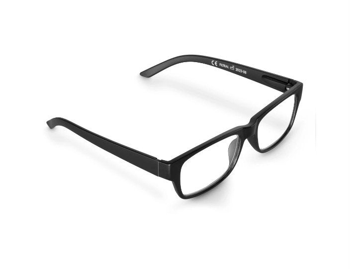 Hama Gafas De Lectura De +1.0 Dioptrias - Montura De Plastico Reciclado - Unisex - Negro