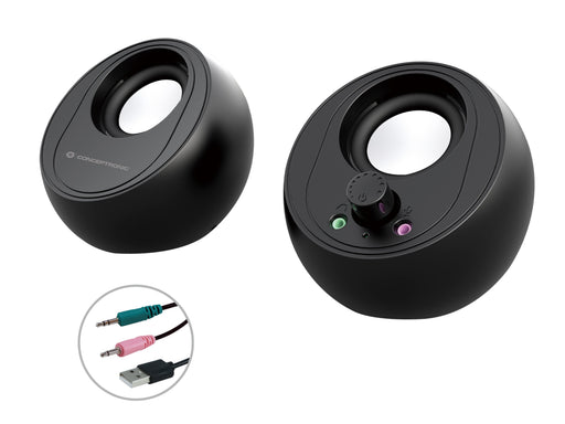 EAN 4015867227411 - Conceptronic BJORN01B altavoz De 2 vías Negro Inalámbrico y alámbrico 10 W imagen 1