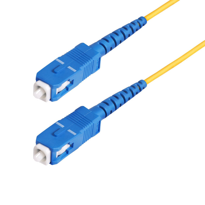 Startech.Com 100meter Lwl Cable De Red Sc Sc Upc Singlemode Os2 Simplex 9 125um 40g 100g Lszh Glasfasercable