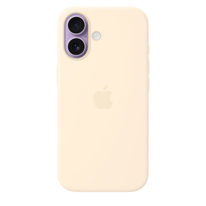 Silikon Case Iphone 17 Mit Magsafe (Vanille)