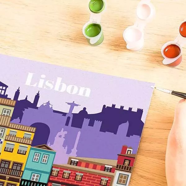 EAN 4005556255221 - Ravensburger 25522 libro y página para colorear Kit de pintura por números imagen 6