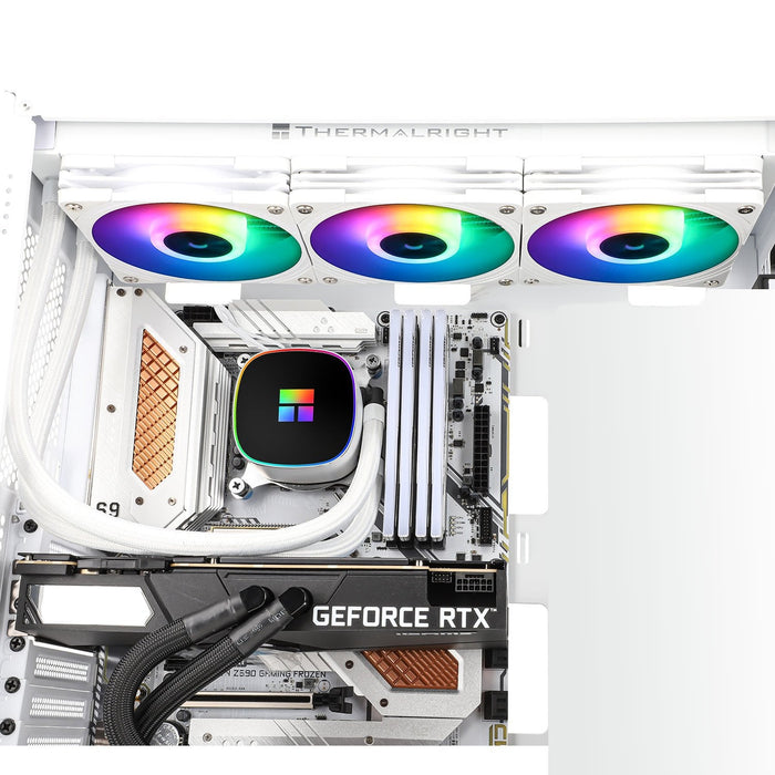 K Kit Watercooling Aio Thermalright Frozen Horizon V2 Rgb - 360mm (Blanc)