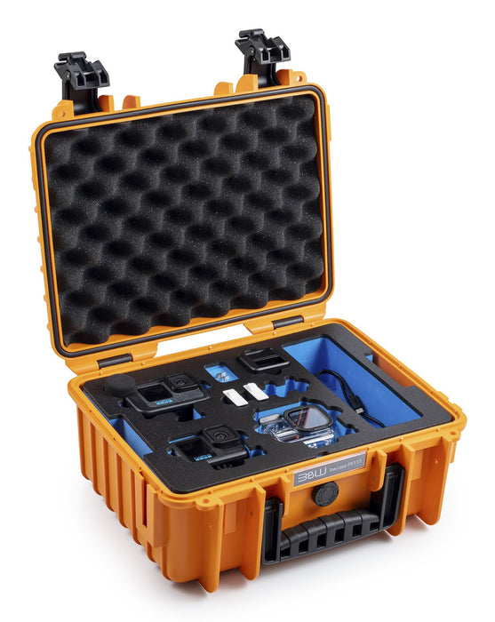 EAN 4031541765314 - B&W Cases PP.117.GoPro13 Estuche duro Naranja Espuma, Polipropileno (PP) imagen 2