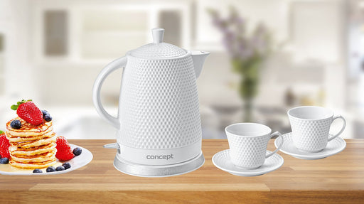 EAN 8595631002421 - Concept RK0040 tetera eléctrica 1,5 L 1500 W Blanco imagen 2