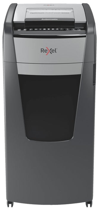 Rexel Optimum Autofeed 600m Destructora Automatica De Microcorte - Alimentacion Automatica De Hasta 600 Hojas - Nivel