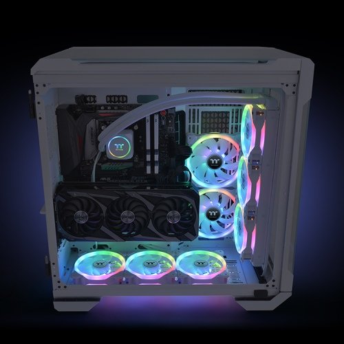 EAN 4713227535625 - Thermaltake SWAFAN 14 RGB Radiator Fan TT Premium Edition White Carcasa del ordenador Refrigerador de air imagen 6