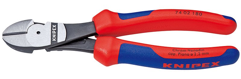 EAN 4003773023074 - Knipex 74 02 180 alicate Alicate diagonal de corte imagen 1