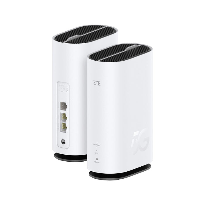 EAN 6902176127854 - ZTE G5C router inalámbrico Gigabit Ethernet Doble banda (2,4 GHz / 5 GHz) 5G Blanco imagen 1