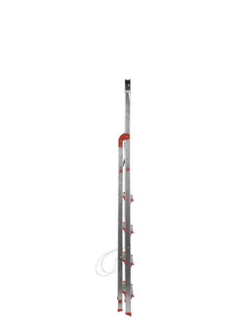 EAN 8420812958078 - Rolser UNI003 escalera Escalera taburete Aluminio, Rojo imagen 2