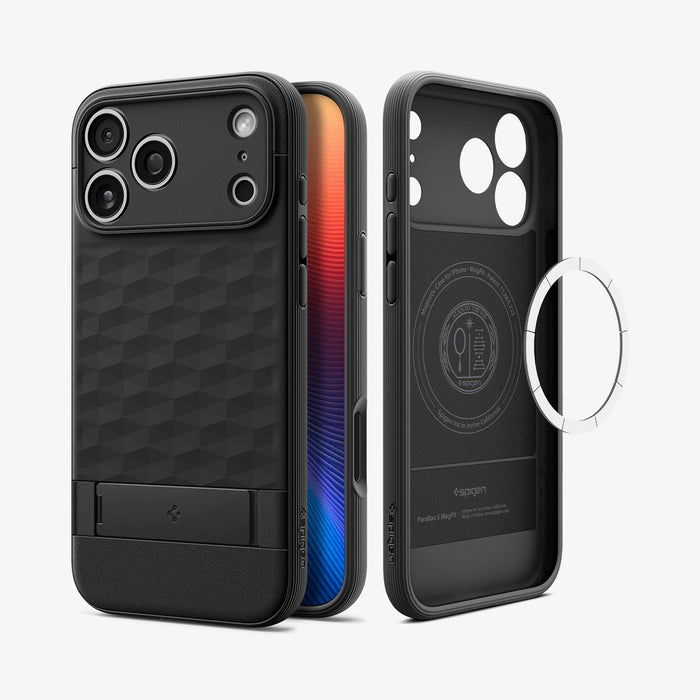 Parallax S (Magfit) Iphone 17  Pro Case Matte Black