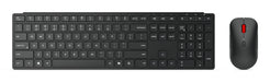 EAN 0195892125426 - Lenovo 4X31S04810 teclado Ratón incluido Oficina RF Wireless + Bluetooth Inglés de EE. UU. Negro imagen 1