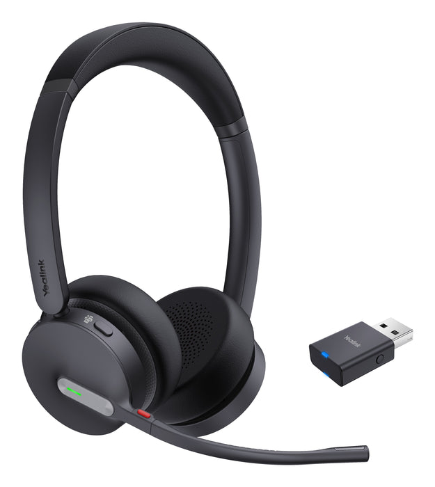 Auriculares Yealink Wh64 Hybrid Dual Teams, Negros, Variante Teams, Modos Dect Y Bluetooth Wh64 Hybrid Dual Teams