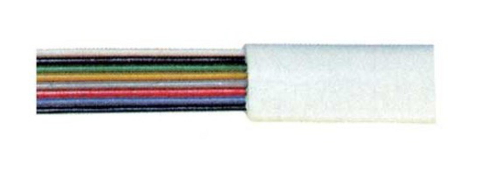 S-Impuls Cable Telefónico 8-Adrig Plano Blanco 10m