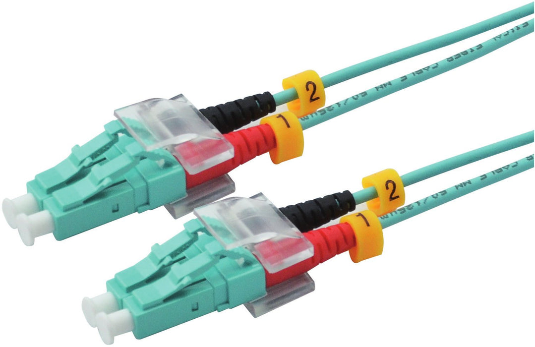 Red 2716-10-0013 Lwl-Duplex Cable De Red Lc Lc 3,0m Om3 Aqua