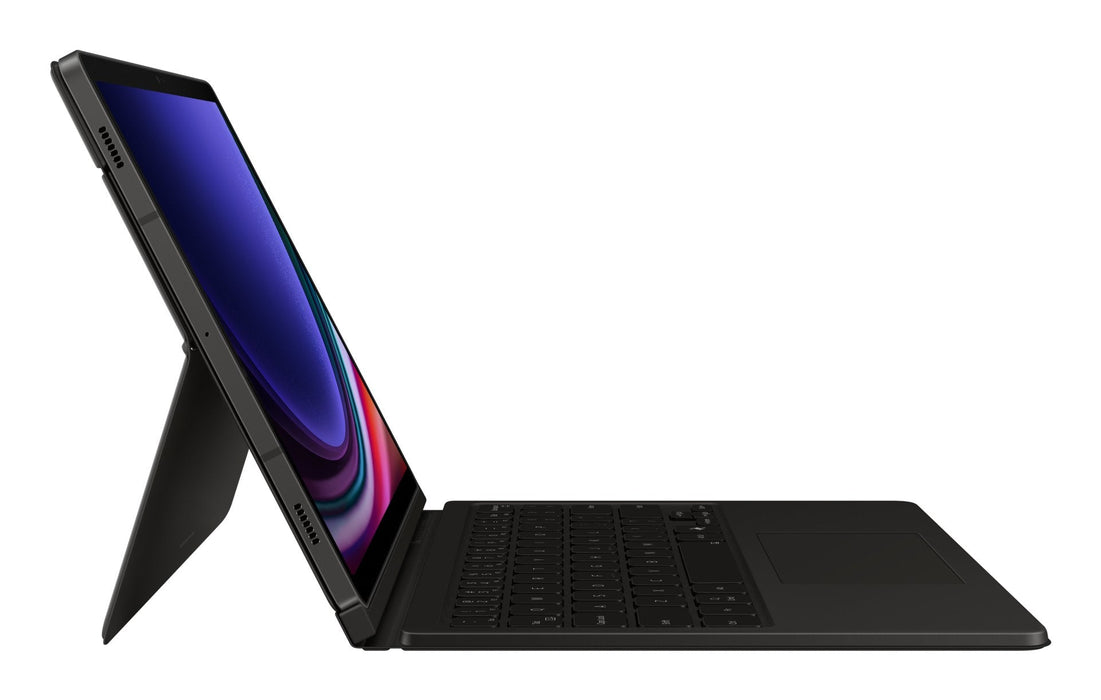 Tab S9/S9 Fe Book Cover  Keyboard Black