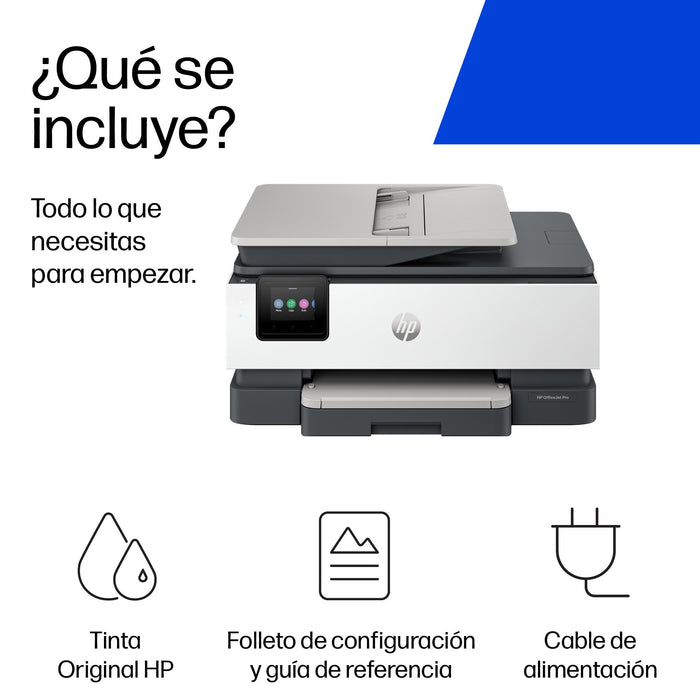 EAN 0197029469199 - HP OfficeJet Pro 8124e All-in-One Prntr Inyección de tinta térmica A4 4800 x 1200 DPI 20 ppm Wifi imagen 8