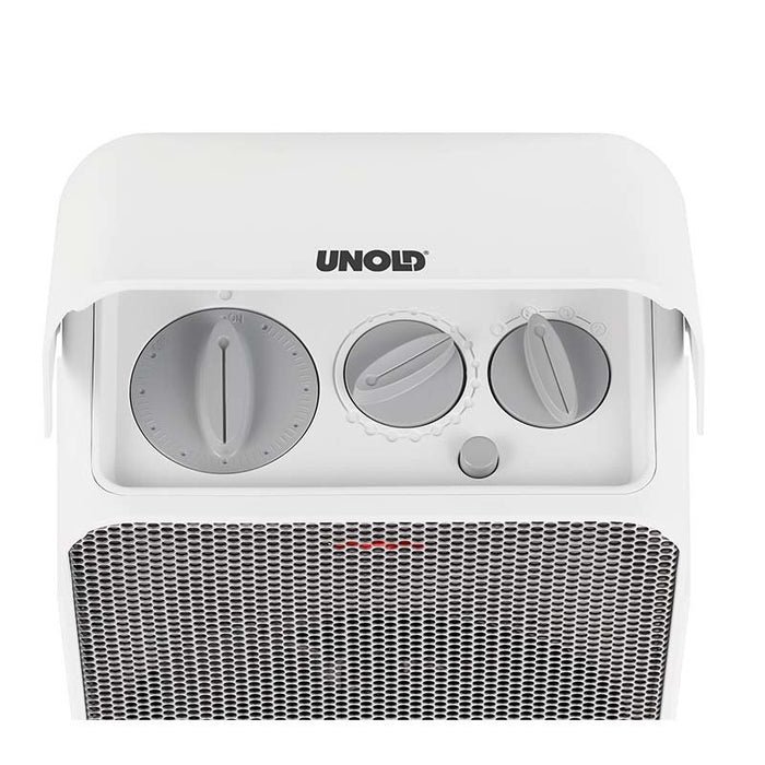 EAN 4011689864506 - Unold 86450 calefactor eléctrico Interior Gris, Blanco 2000 W Ventilador eléctrico imagen 3