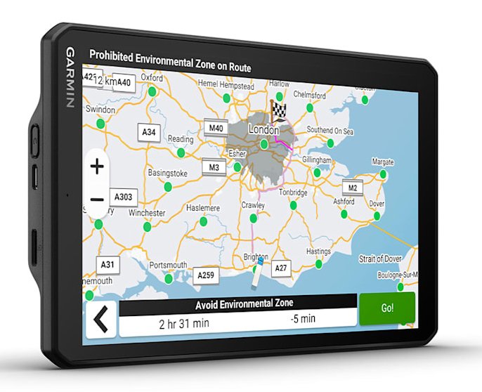 EAN 753759335410 - Garmin dēzl LGV820 navegador Fijo 20,3 cm (8") TFT Pantalla táctil 405 g Negro imagen 4